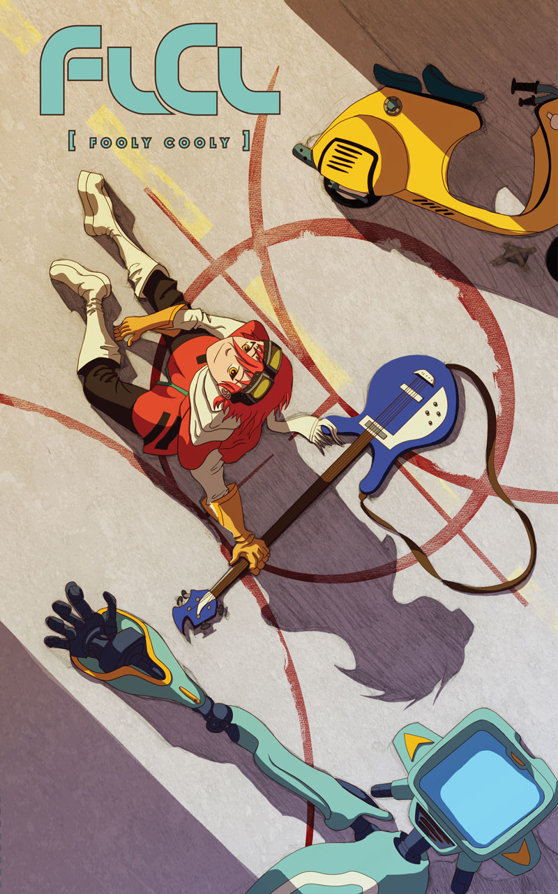 FLCL (Fooly Cooly) Poster