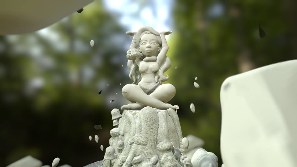Final Clay Render
