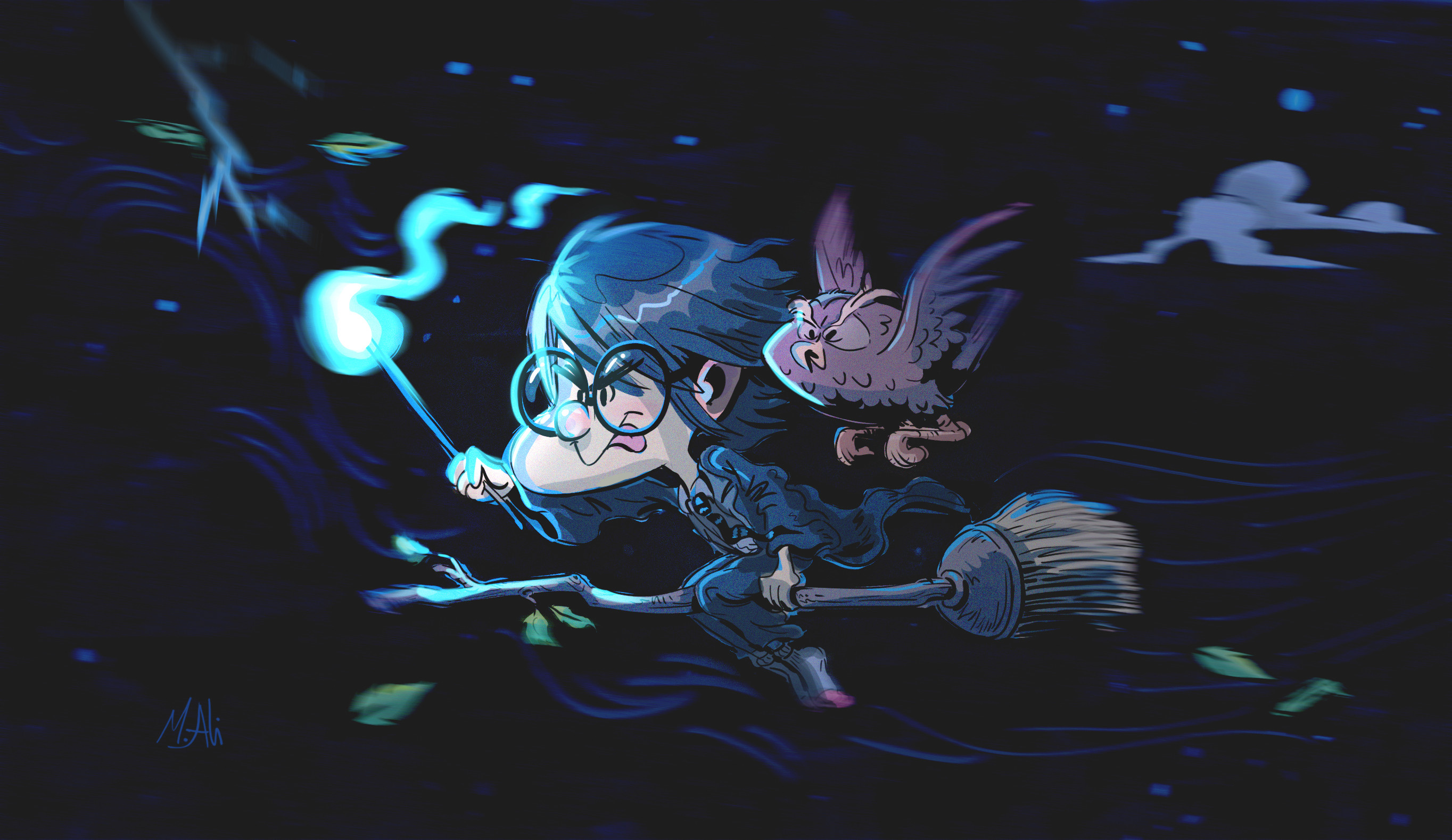 Artstation Harry Potter Fan Art Imaginary Friend