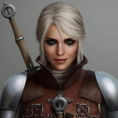 Cirilla in ursine armor