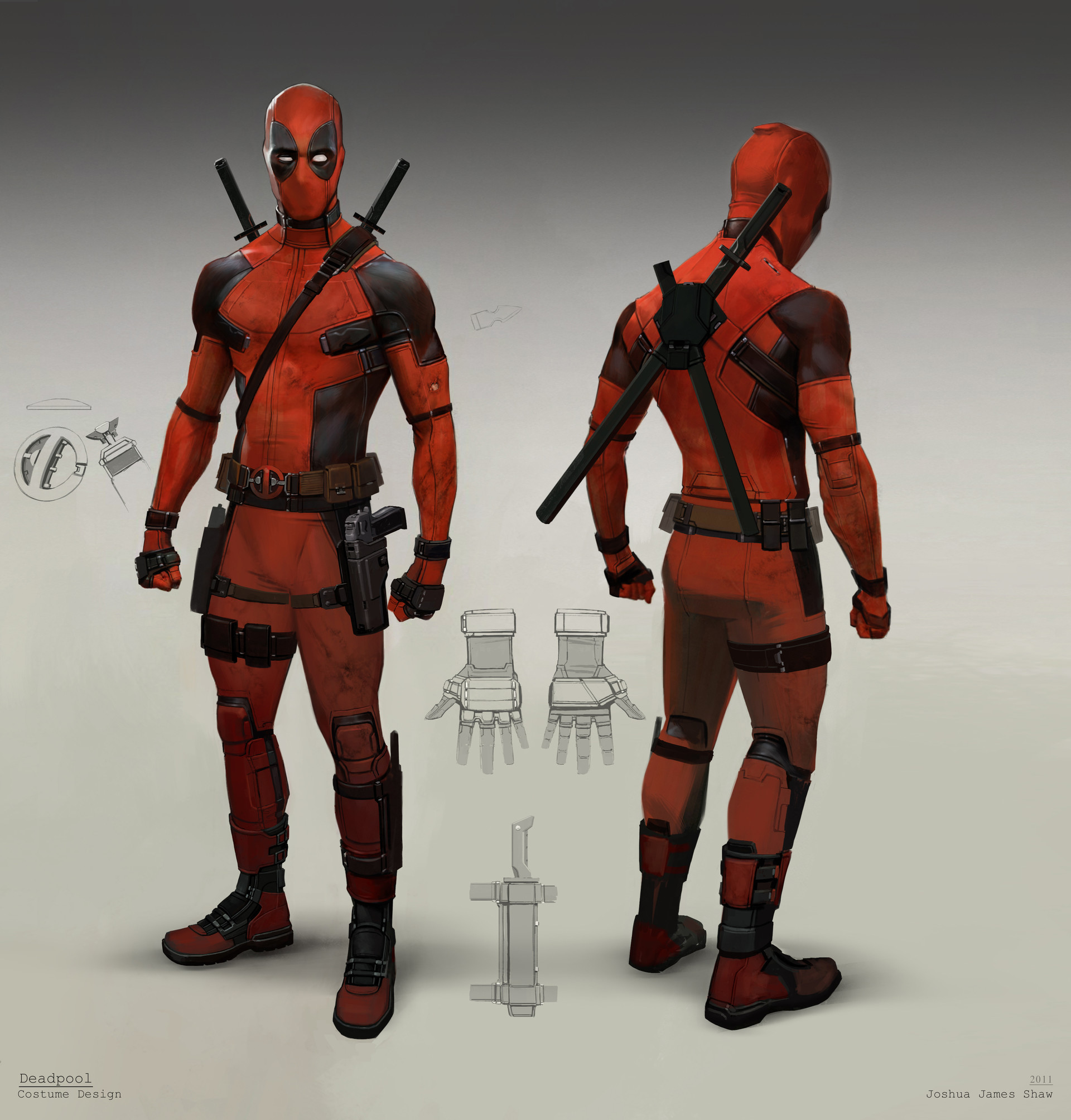 ArtStation - Deadpool 2011 - CG Test Footage Design