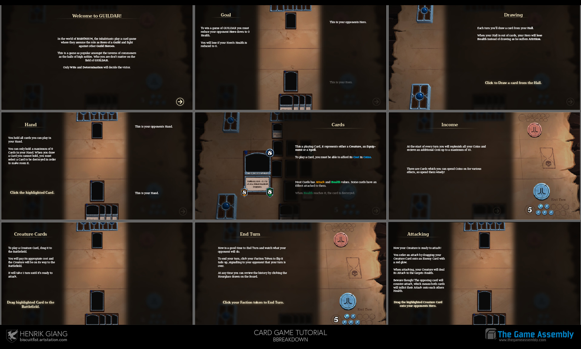 Henrik Giang - Fictional Card Game Tutorial