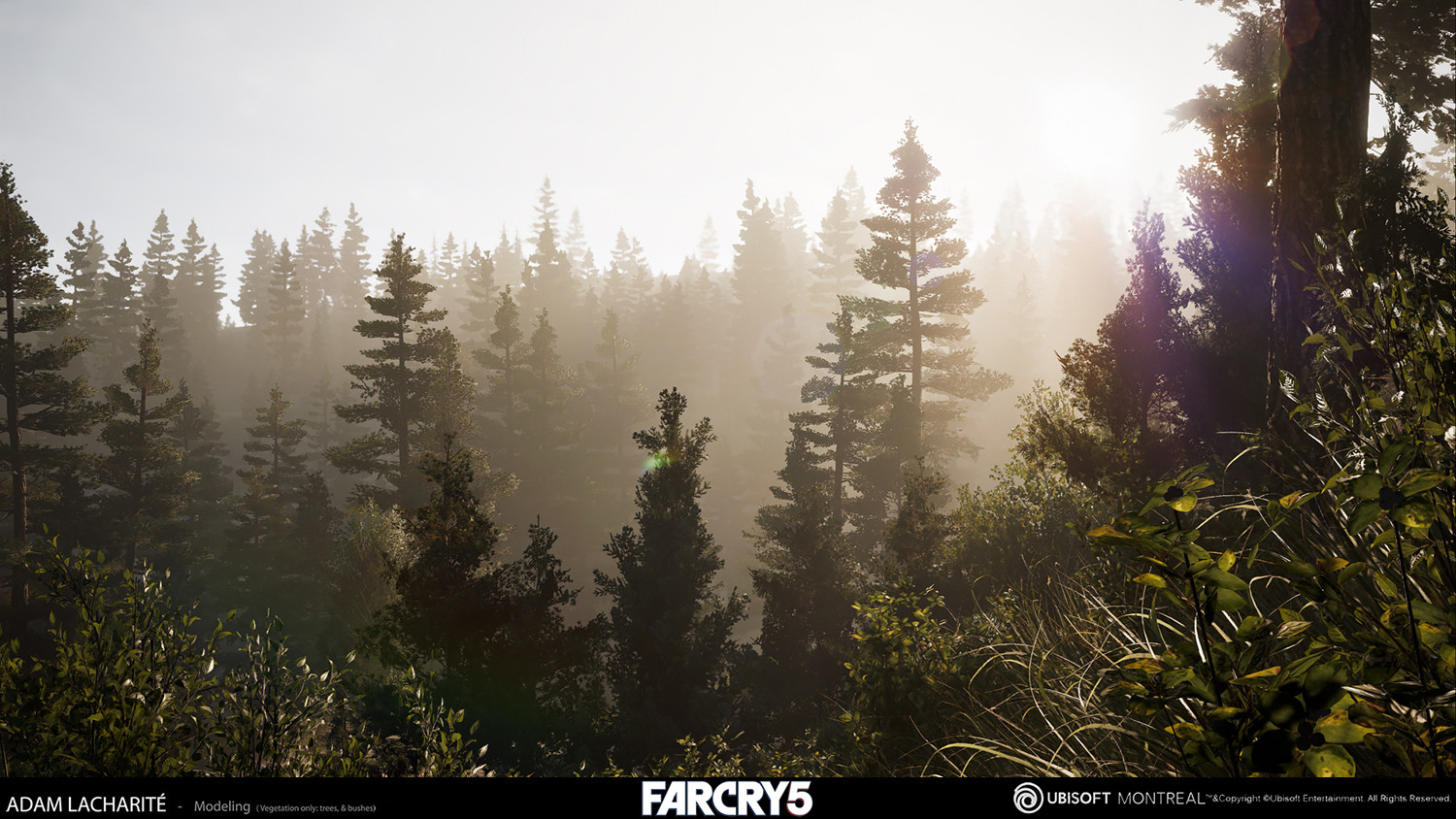 Artstation Far Cry 5 Adam Lacharite