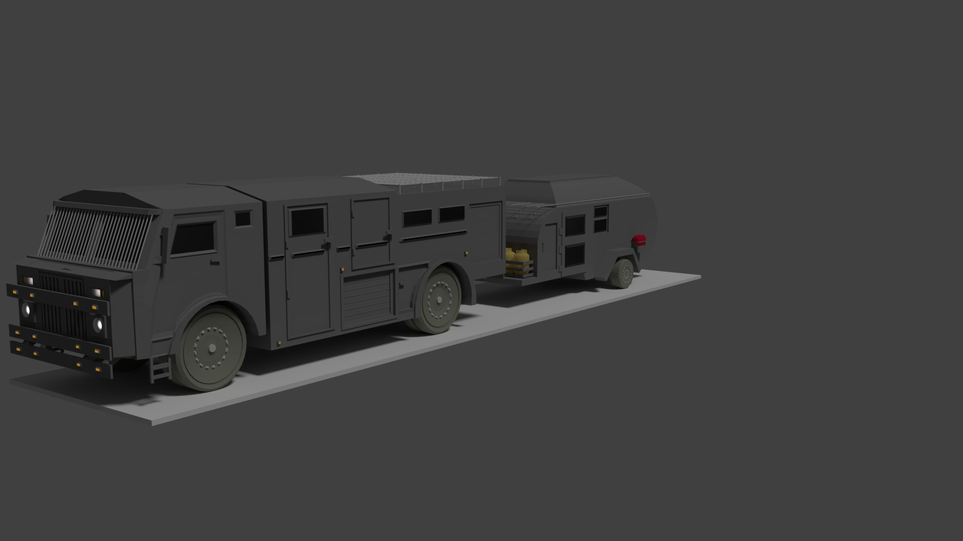Artstation Bugout Truck Camper Nico Viser