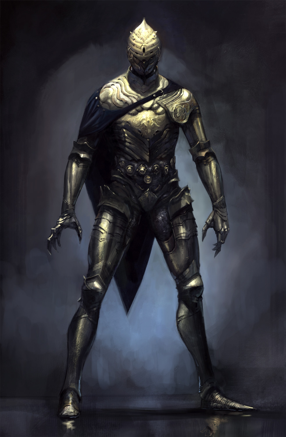 Artstation Golden Armor Antti Hakosaari