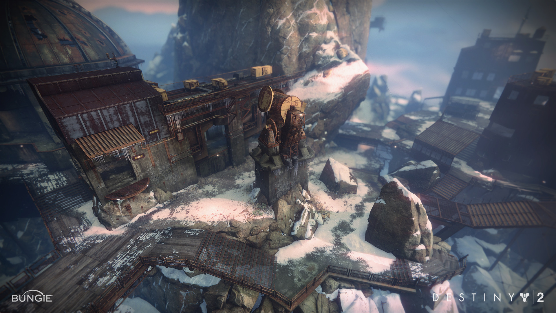 Vostok Map Destiny 2 Artstation - 'Vostok' - Destiny 2 Crucible Map