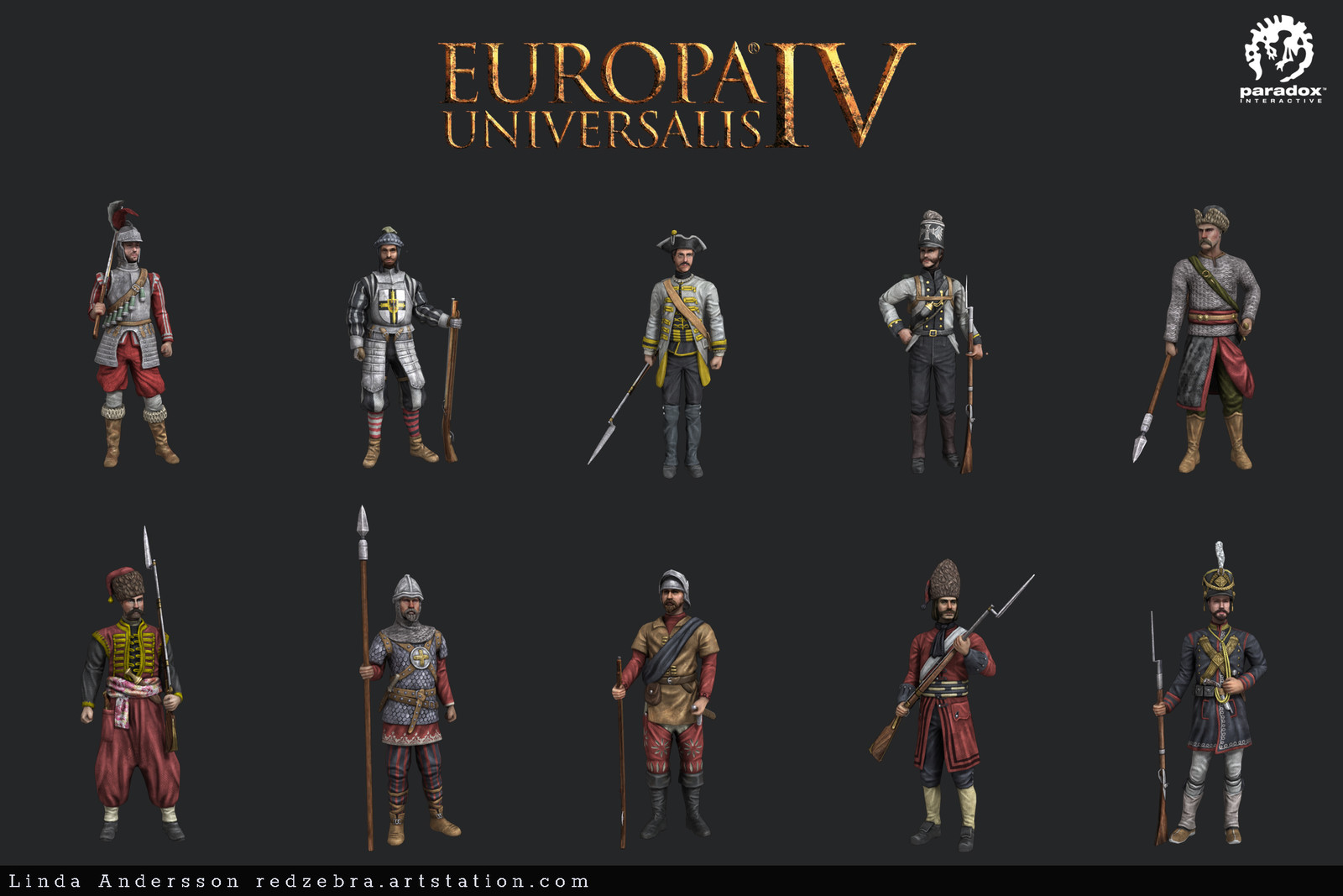 Linda Andersson Europa Universalis 4 Cossacks and Common Sense Units