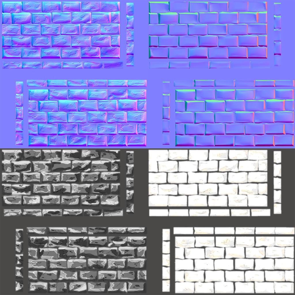 Normal, Specular and Ambient Occlusion Maps