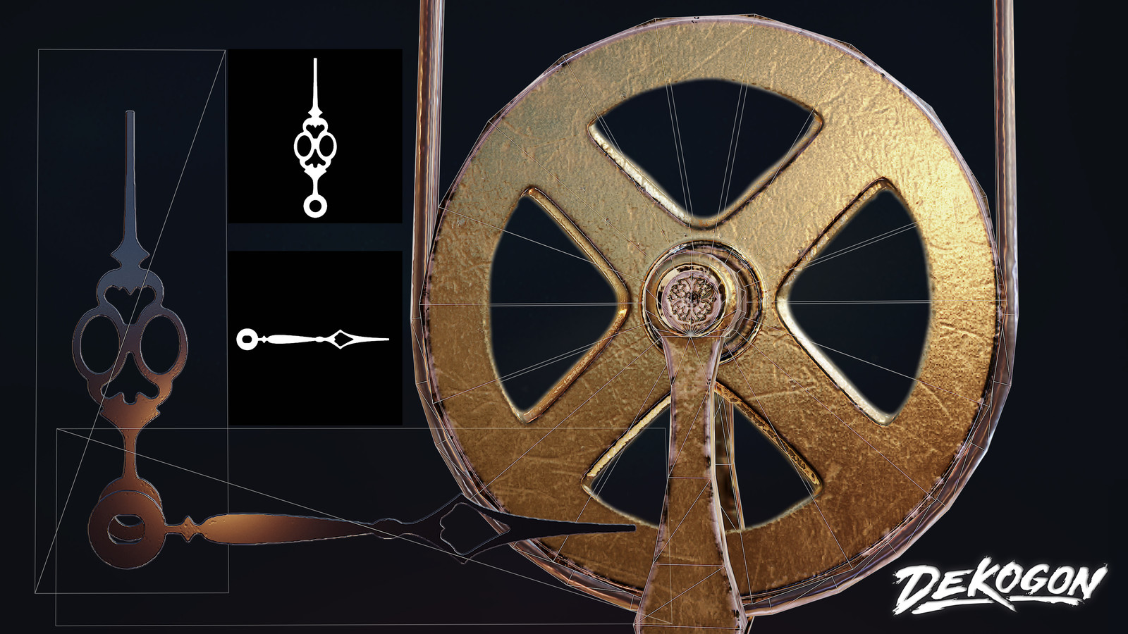 Use of alphas masks for opacity instead of mesh