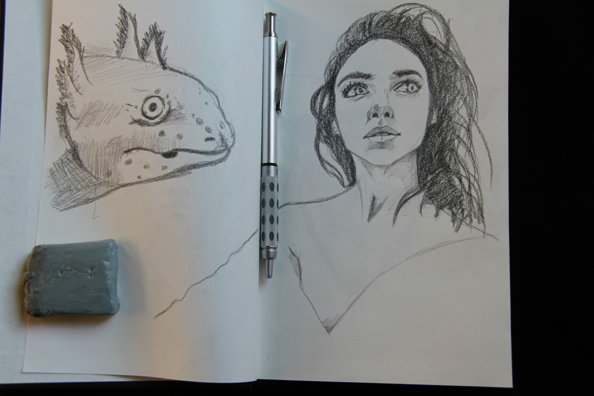 Artstation Sketching Mechanical Pencil Israel Perez