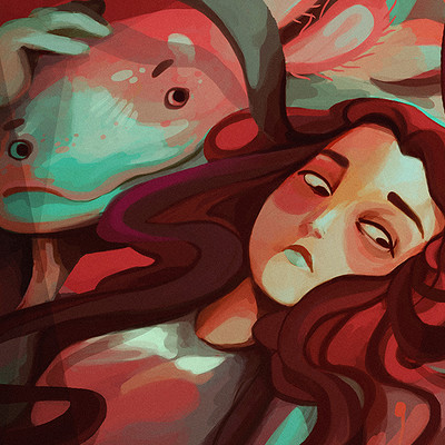 Axolotl Lady