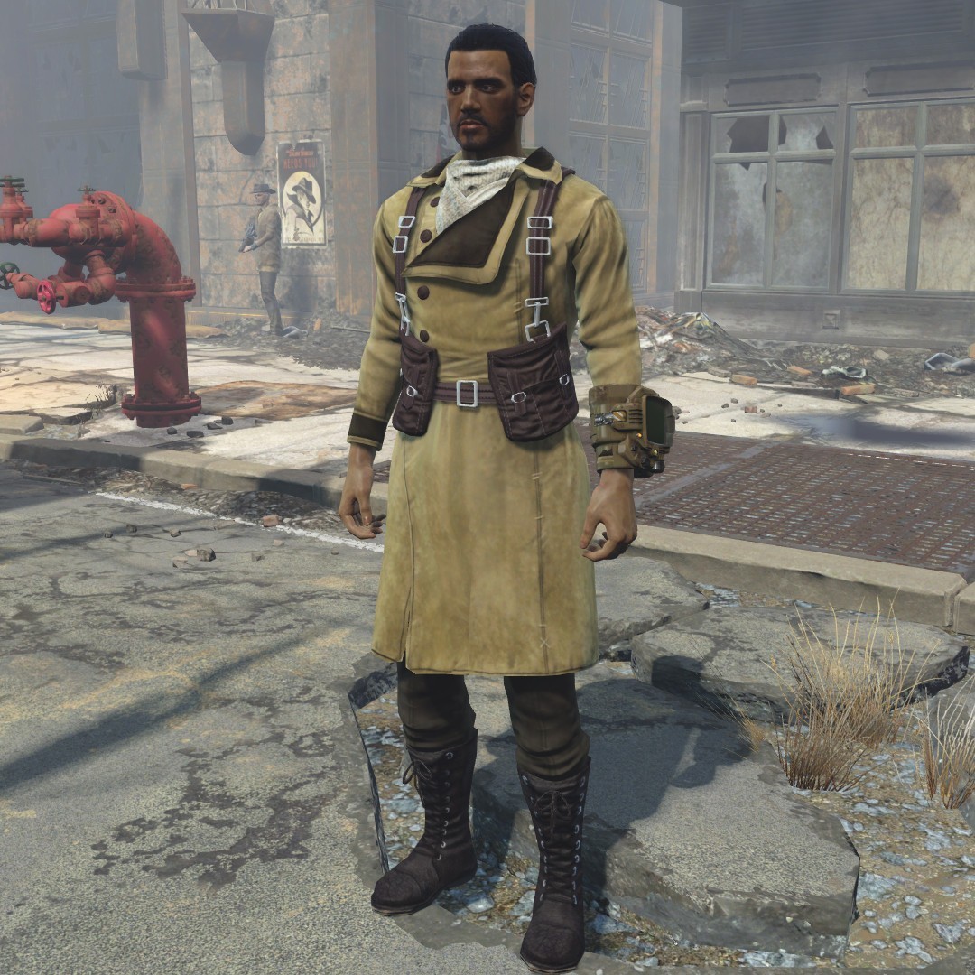 Fallout 4 railroad coat фото 1