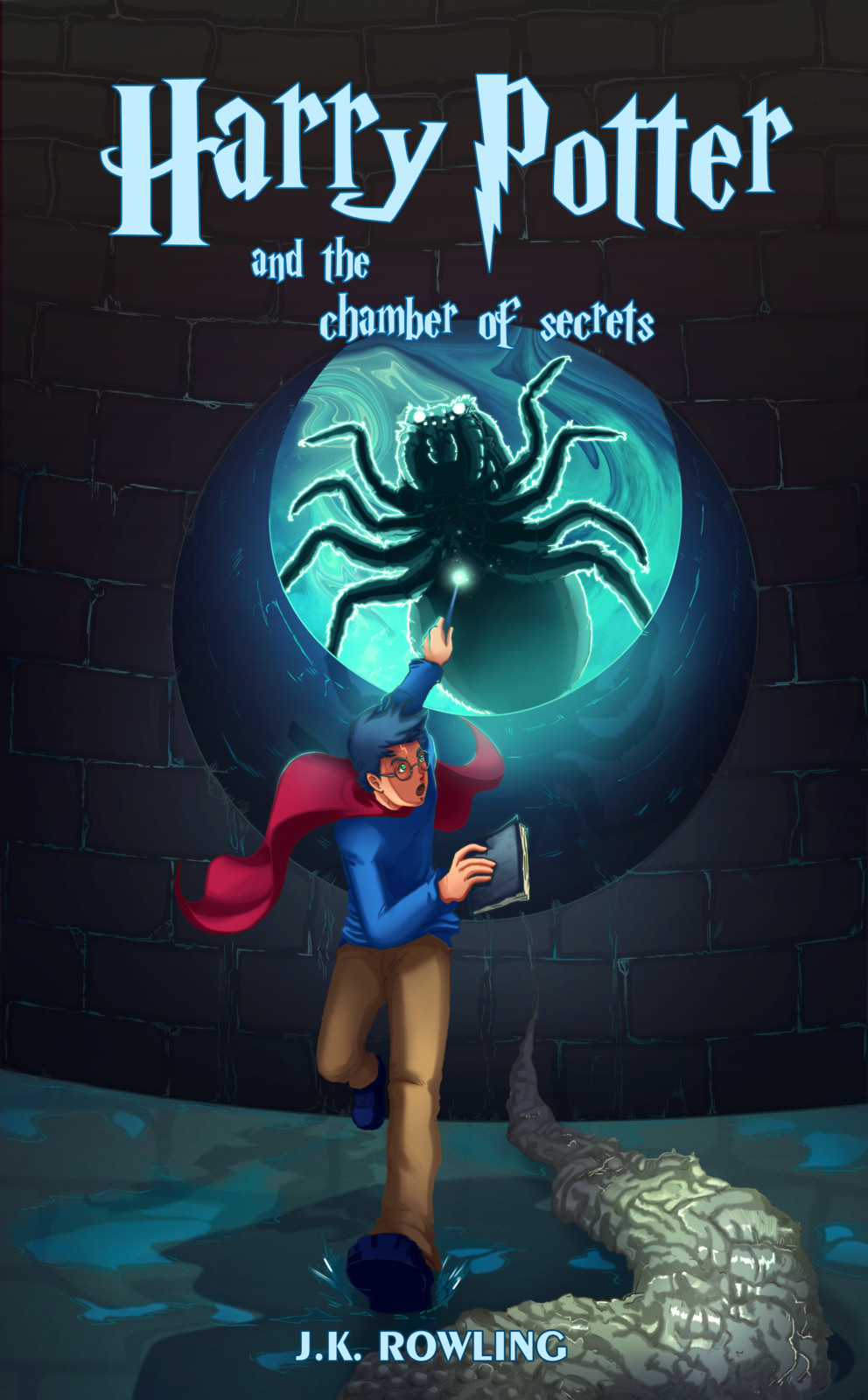 Artstation Harry Potter And The Chamber Of Secrets Book Cover Redesign Alan Vilalte