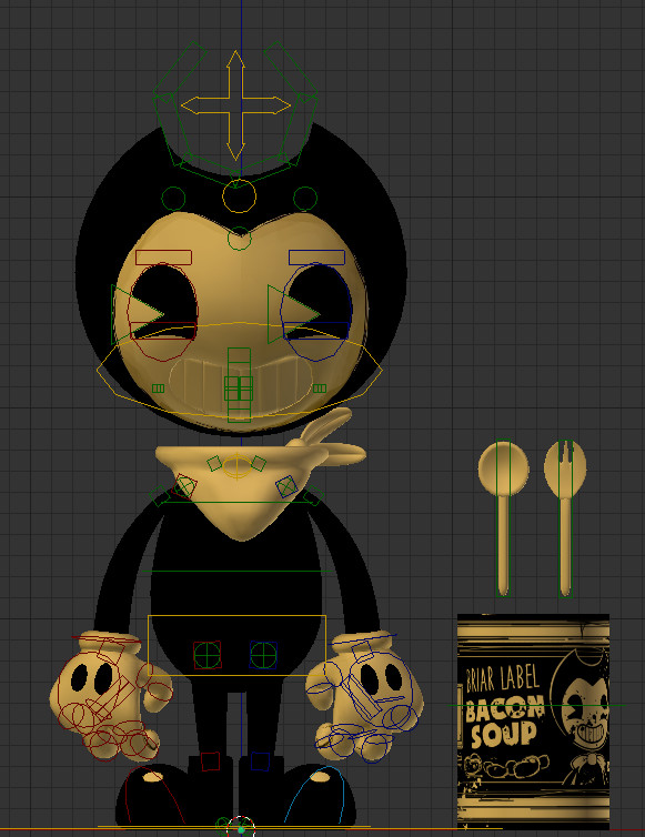 ArtStation - [BendyAndTheInkMachine] Bendy V5