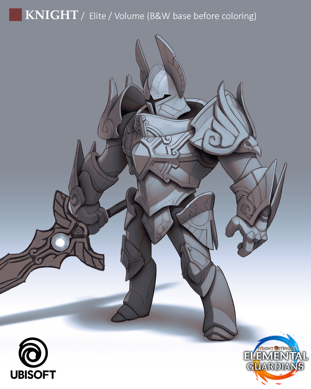 Knight - Elite version Volume
(videogame Might &amp; Magic Elemental Guardians)