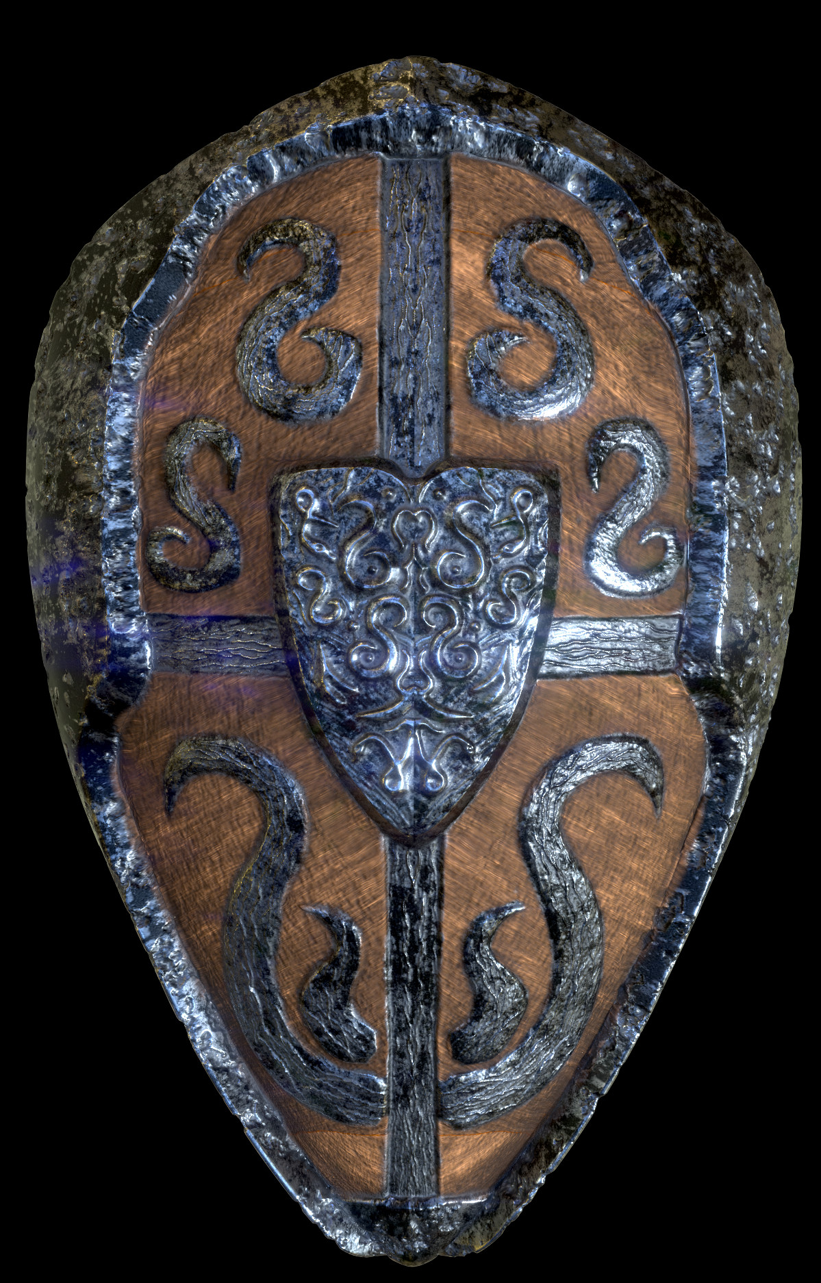 ArtStation Shield of Snakes