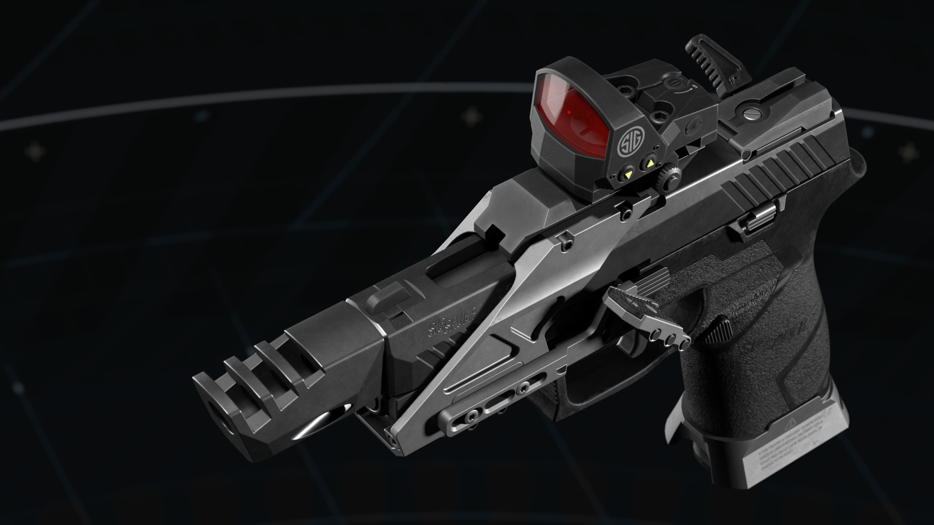 Artstation Ipsc P320 Mod George Pike