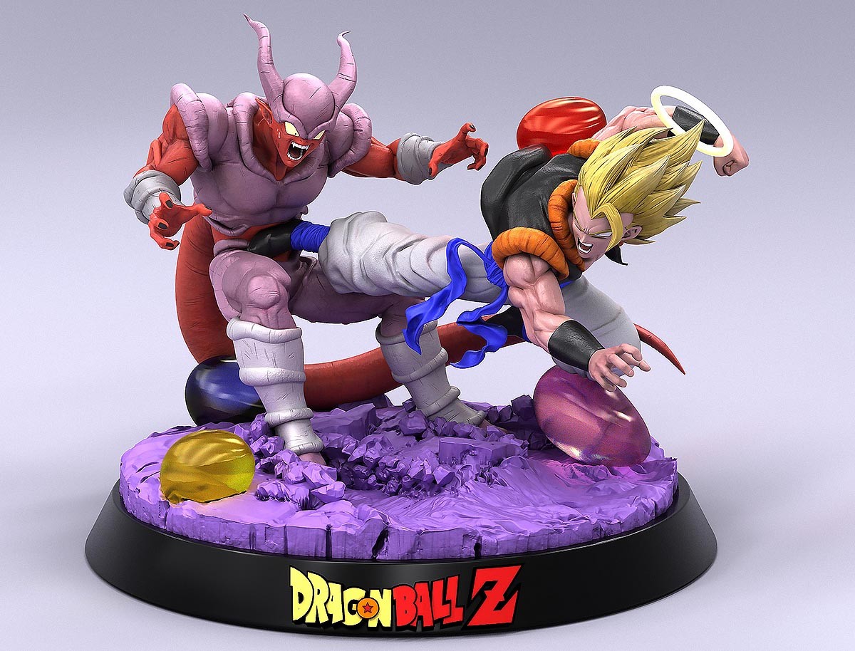 Artstation Gogeta Vs Janemba Fanart Claudio Saavedra
