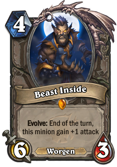 Beast Inside Card