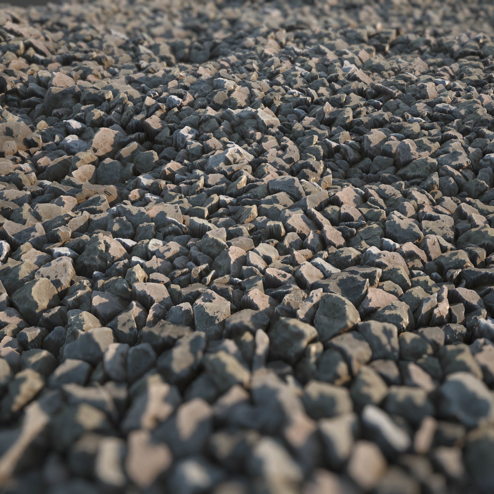 Tom Jacobs Sharp stones you know those at train rails