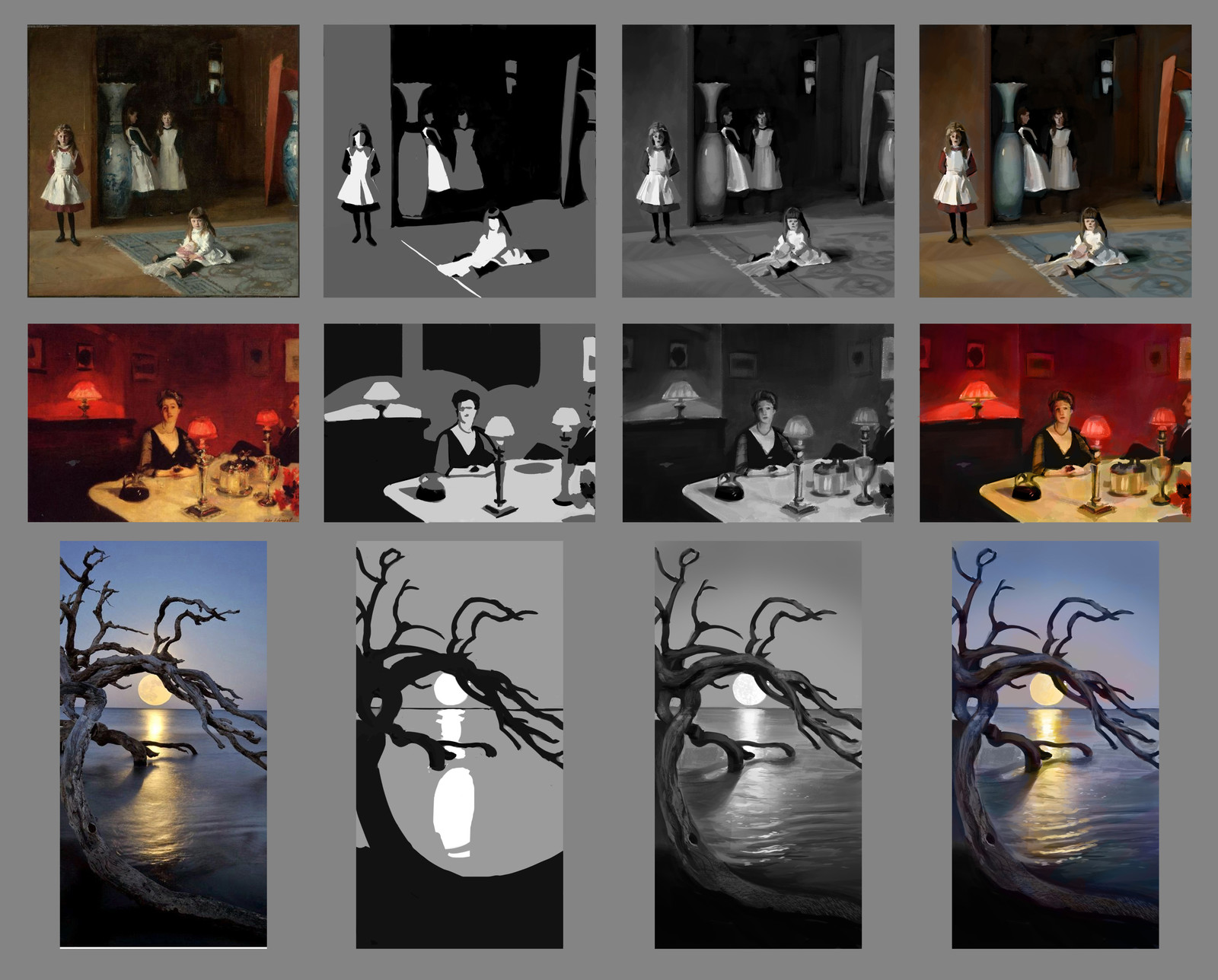 Tonal and color studies.
John Singer Sargent
John Singer Sargent
Unknown photographer