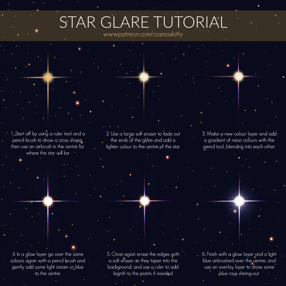 Artstation Star Glare Tutorial Amy Mccullough