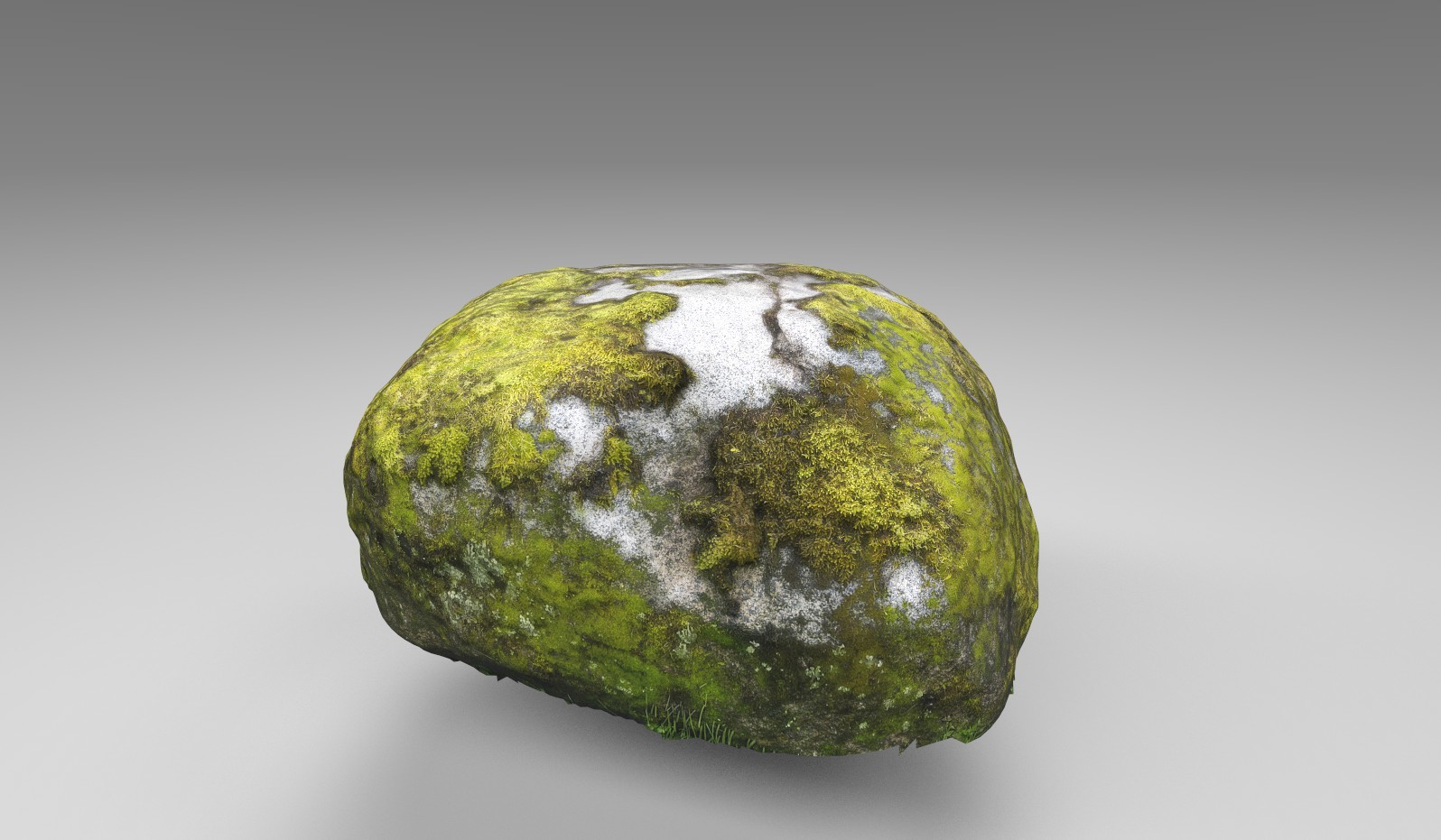 Photogrammetry study of a rock. High poly scan at 12.5k tris