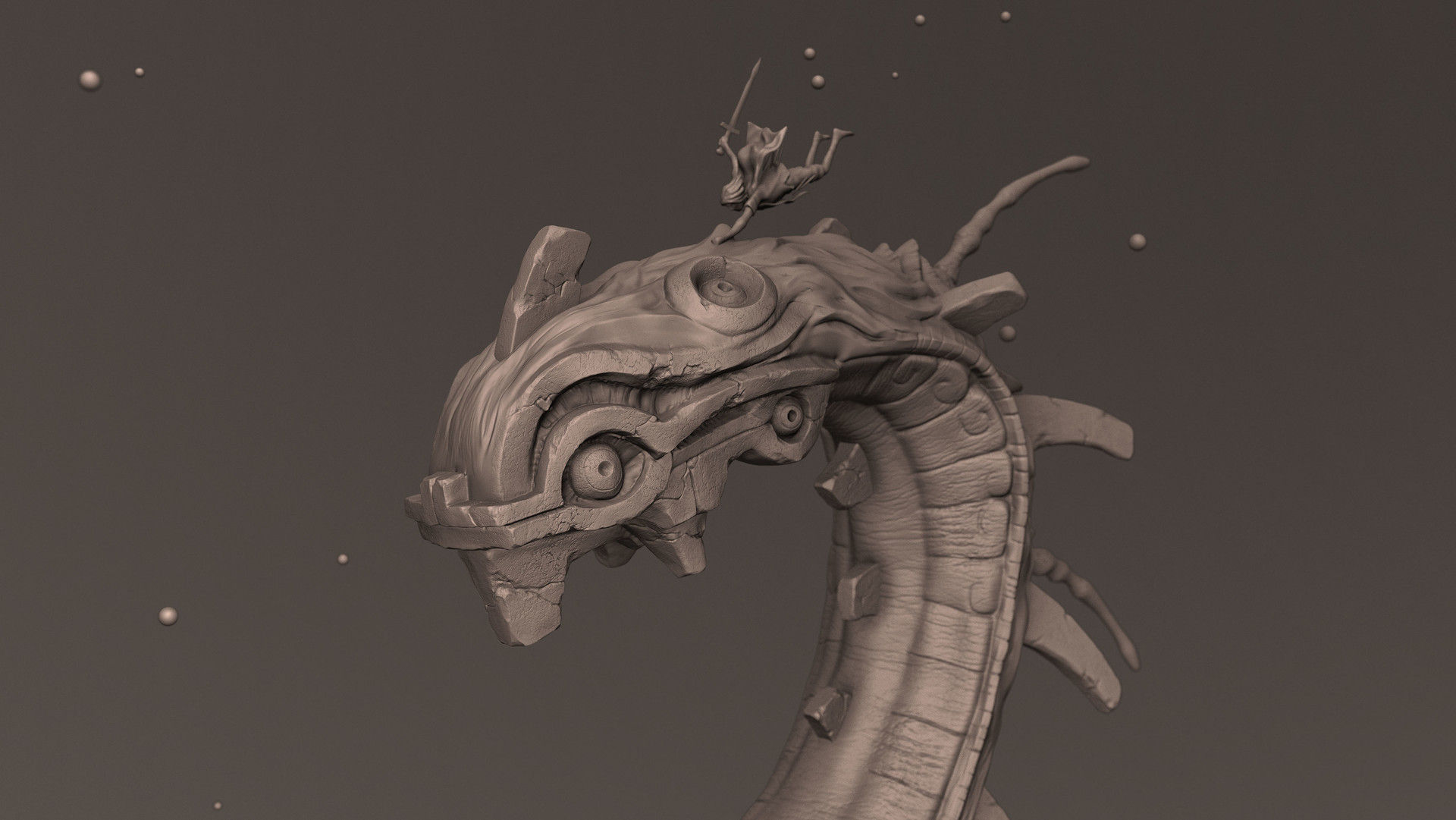 Artstation Hydrus Early Design Benjamin Tuli