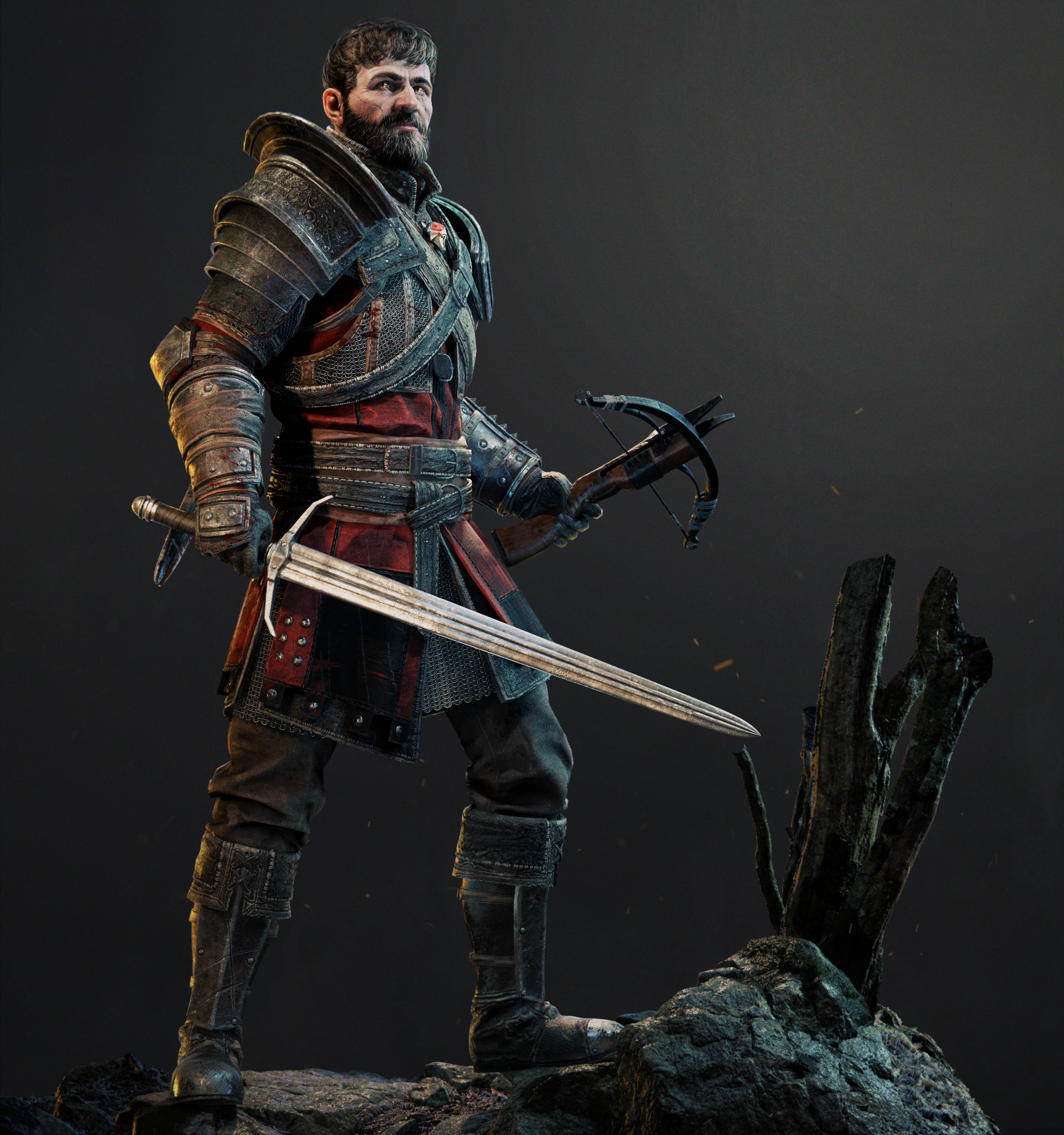 Artstation Witcher Of The Cat School Real Time Tutorial