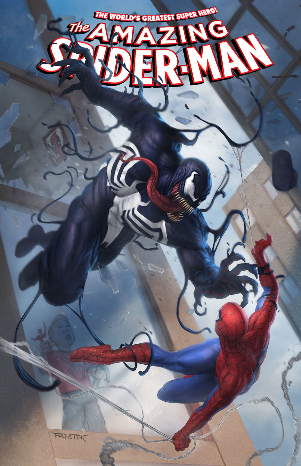 Venom vs Spiderman Cover