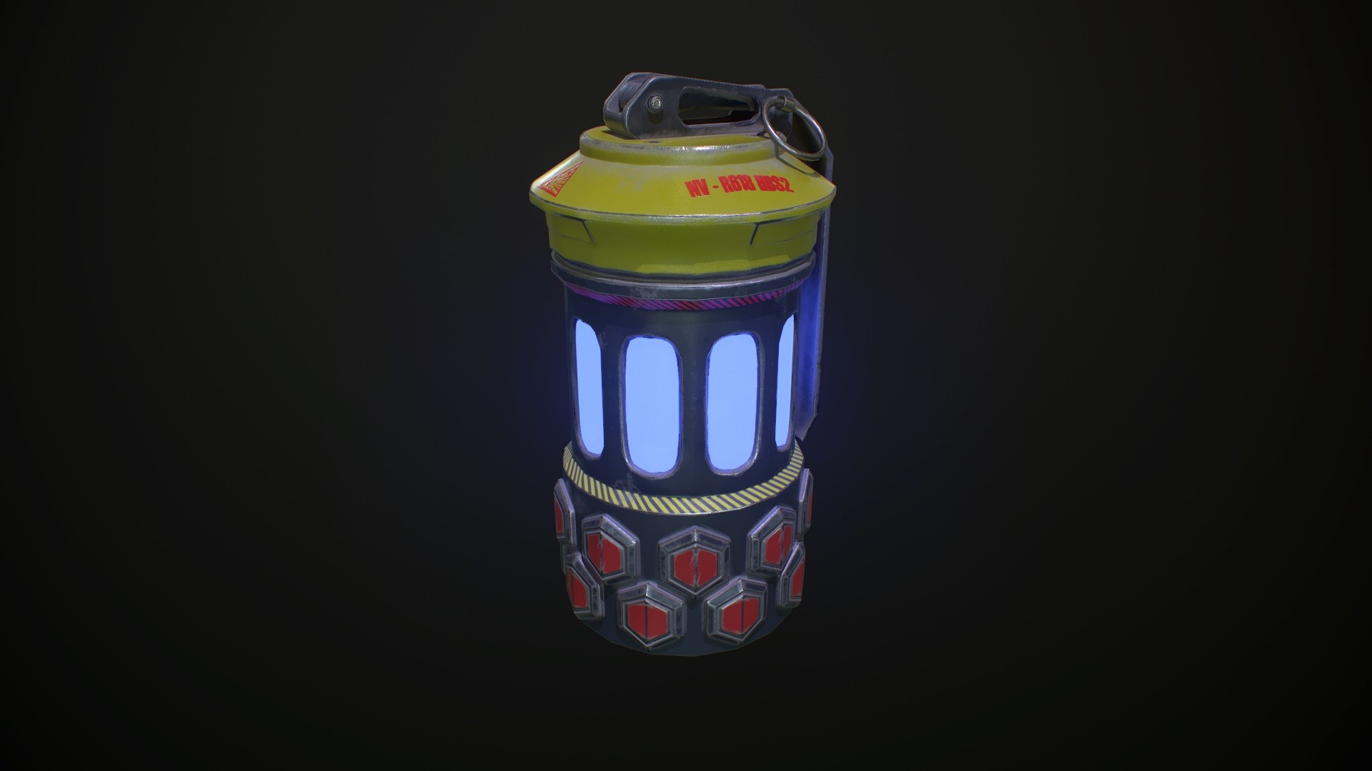 ArtStation - Sci-Fi Grenade
