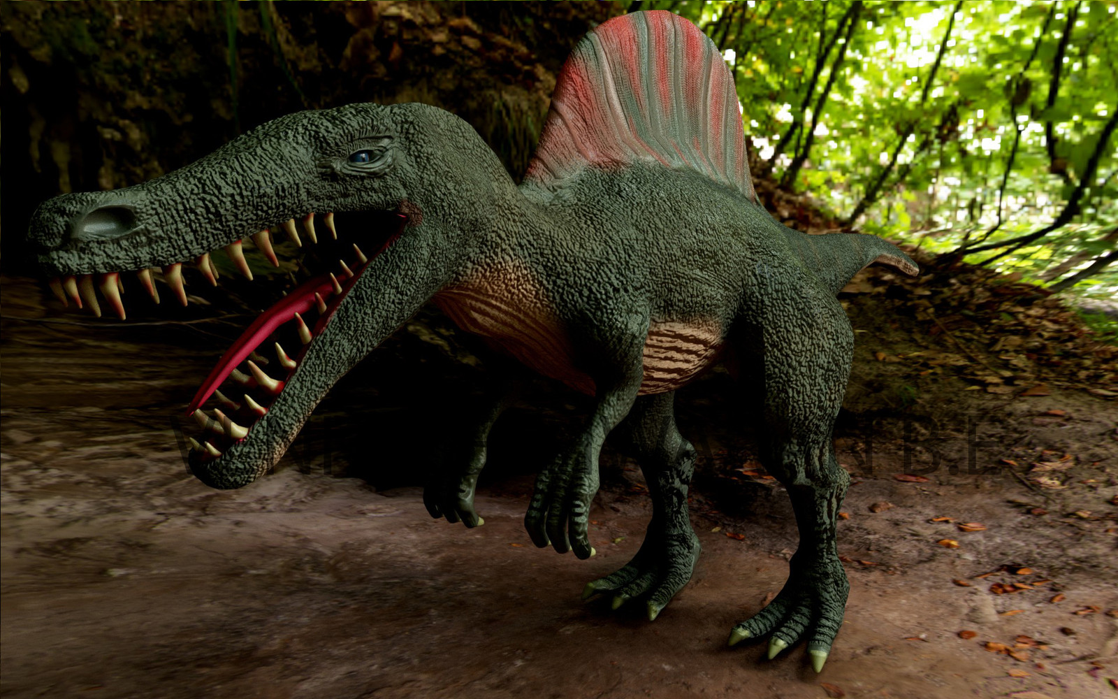 Эволюция реконструкция Спинозавра
