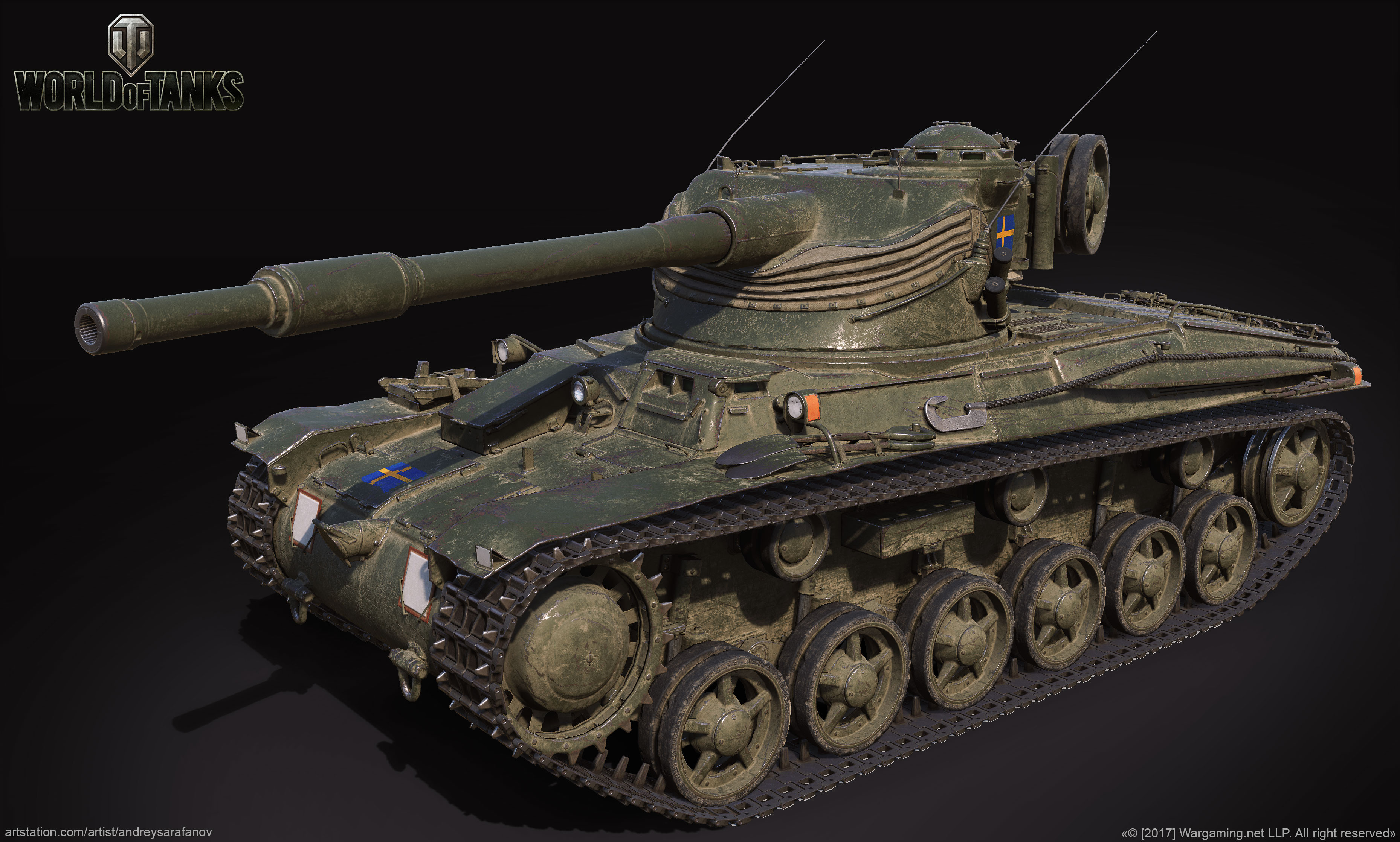 Artstation Strv M 42 57 Alt A 2 Andrey Sarafanov