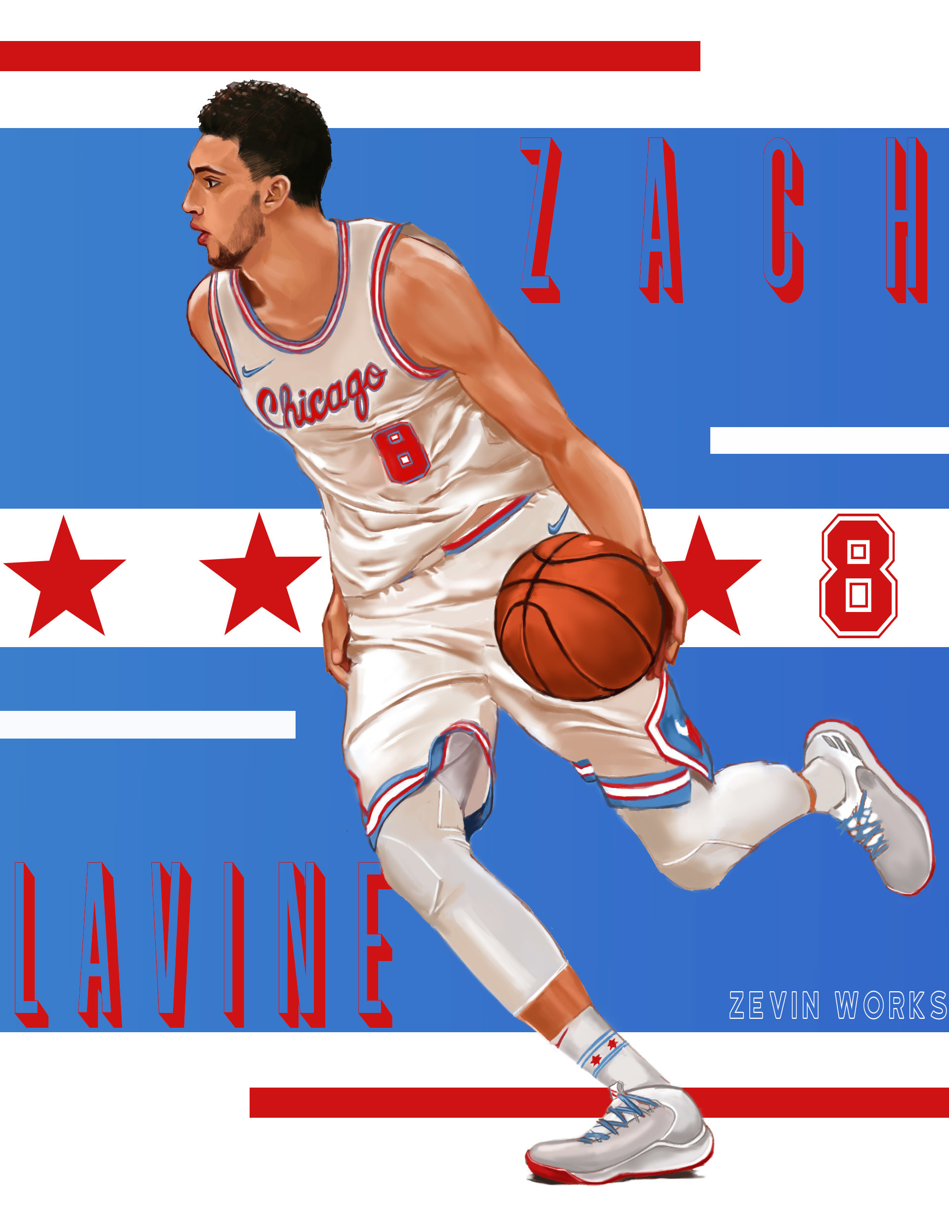Artstation Zach Lavine Zevin Ye