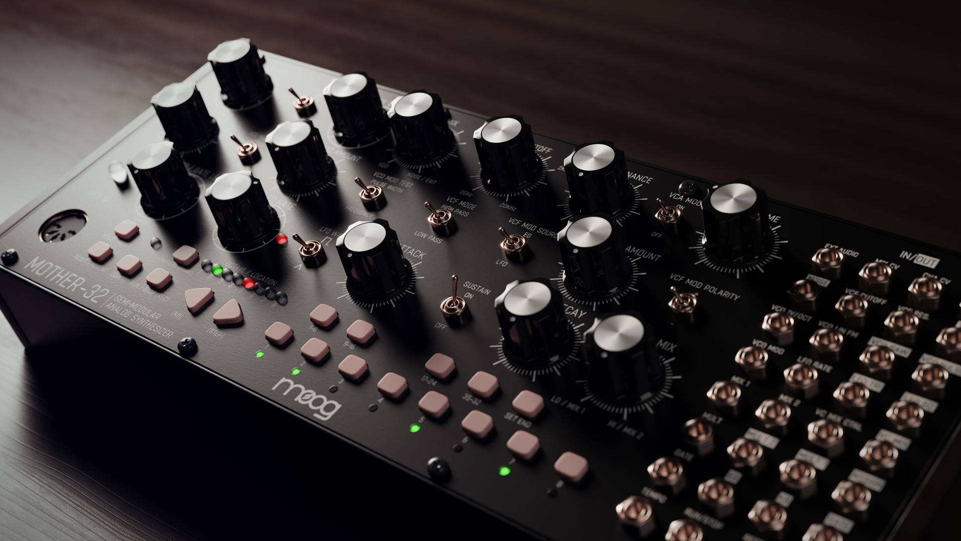 ArtStation - Moog Mother-32 Synthesizer