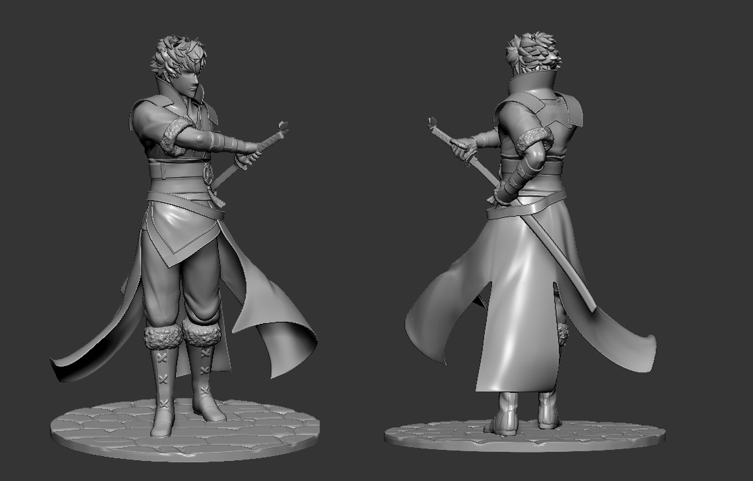 Artstation Lon Qu Figure Melissa Chiu