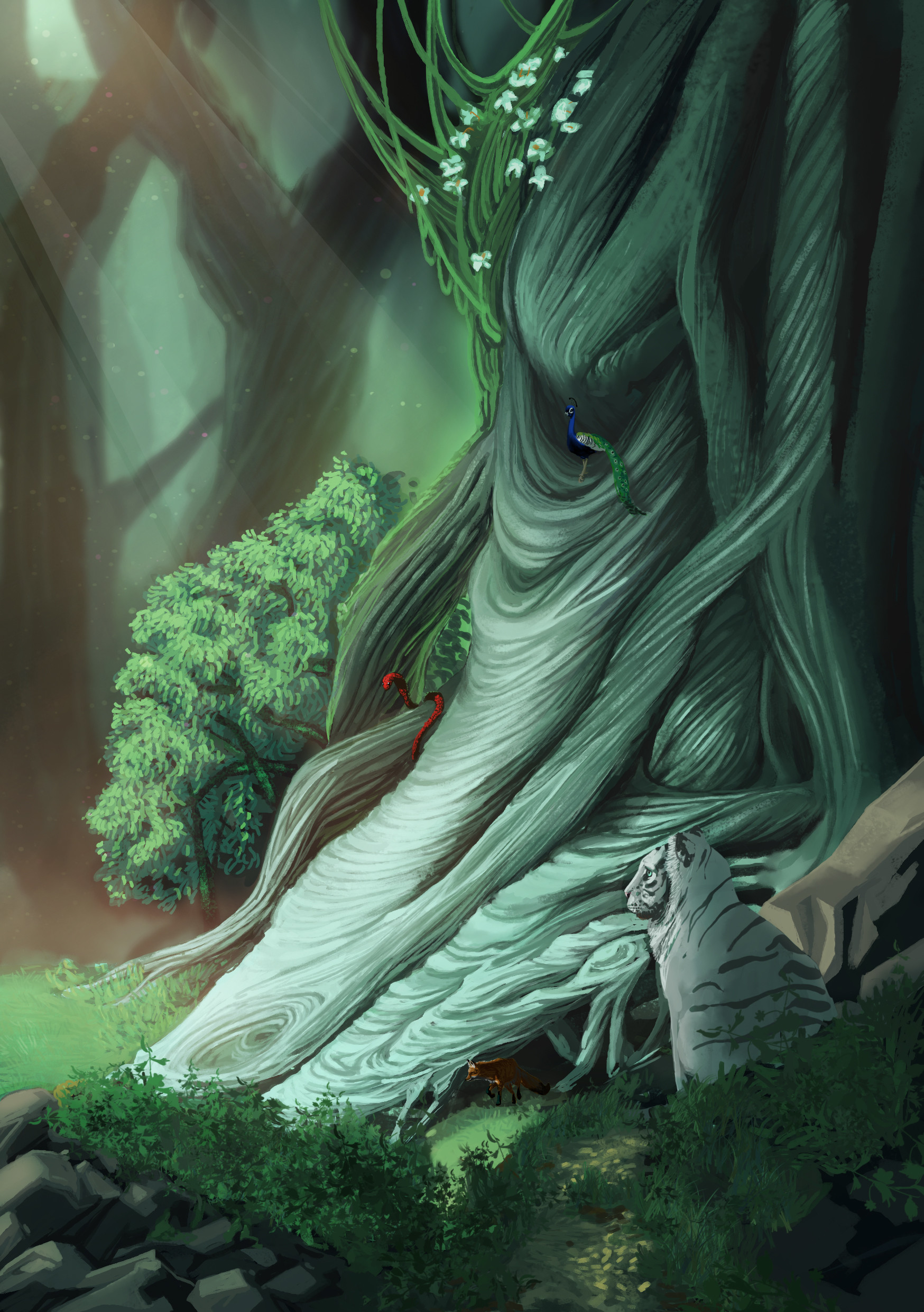 ArtStation - Mother tree