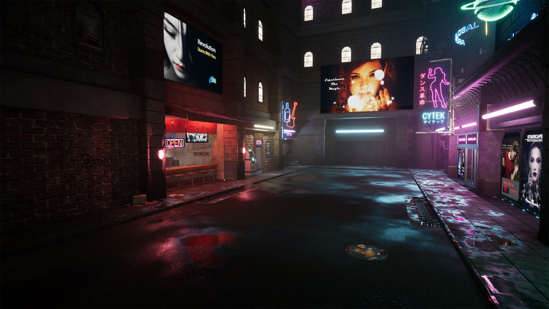 John Waynick Environment Artist Cyberpunk Alley
