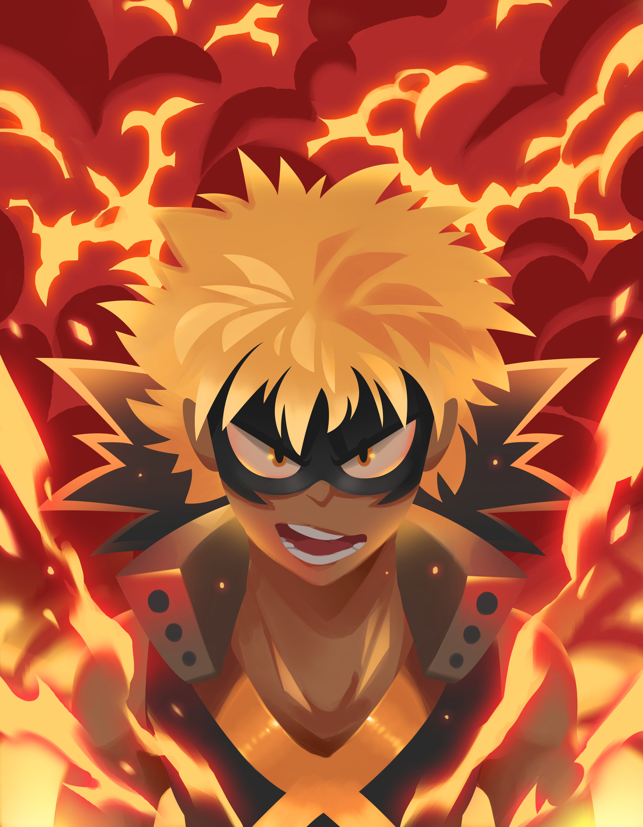 Artstation Bakugo My Hero Academia Declan Luke