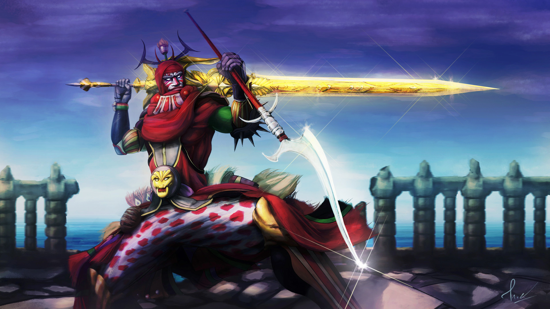 Artstation Gilgamesh Fan Art Vladimir Craft