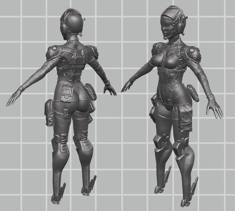 high poly 
