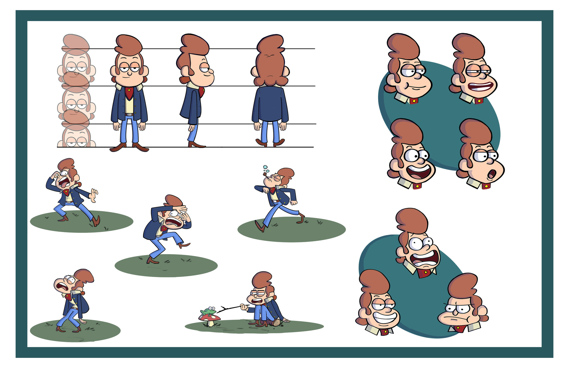 ArtStation gravity falls character