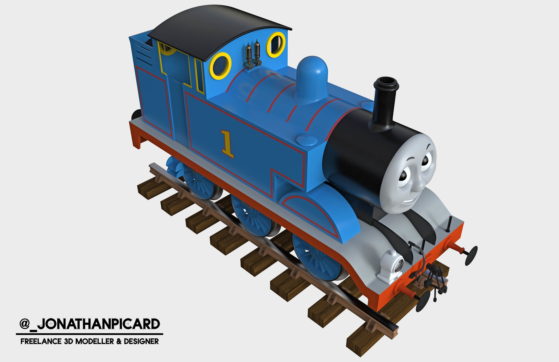 Artstation Thomas The Tank Engine Cgi Series Jonathan Picard