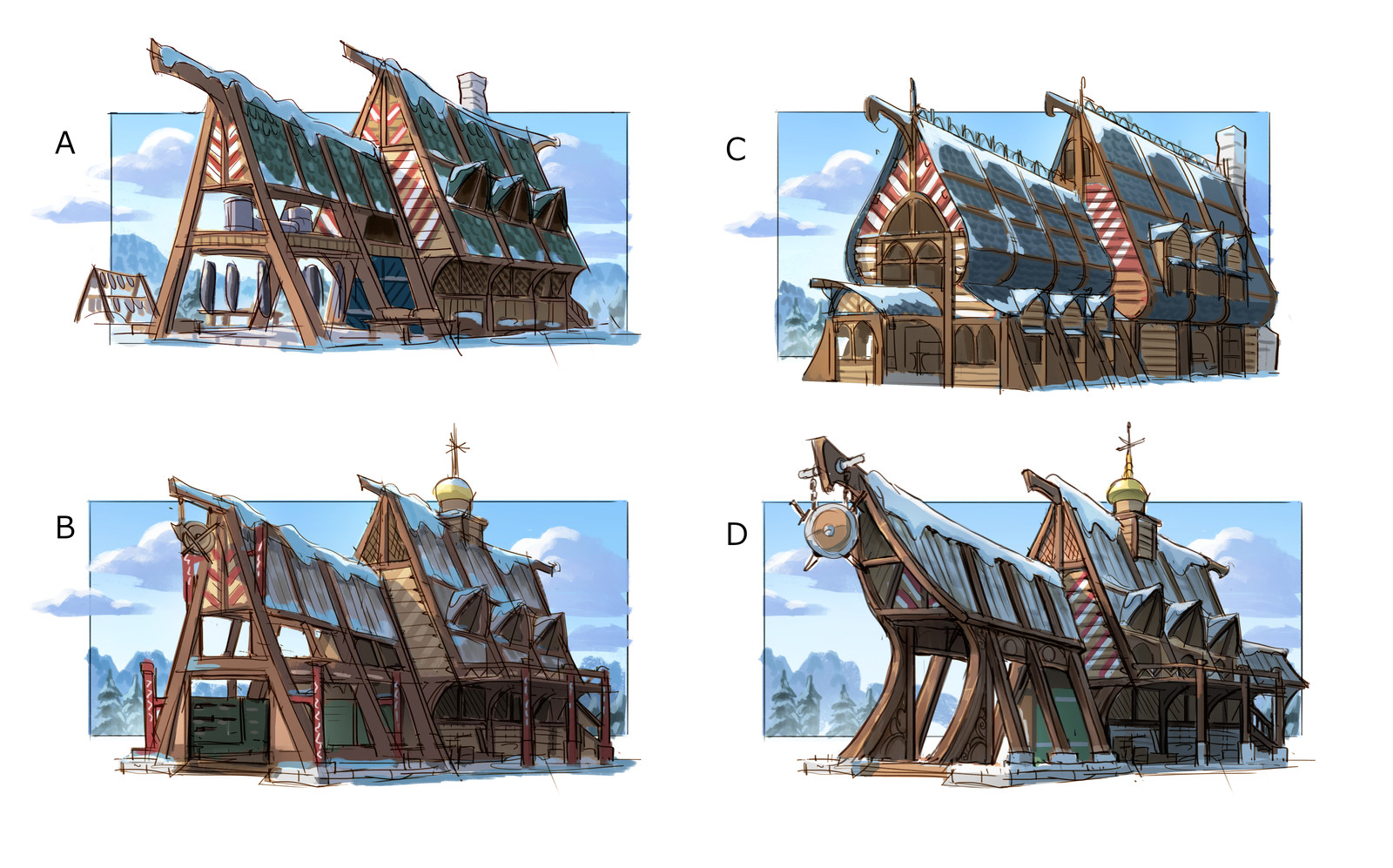 Esbatuan Armory Rough Explorations