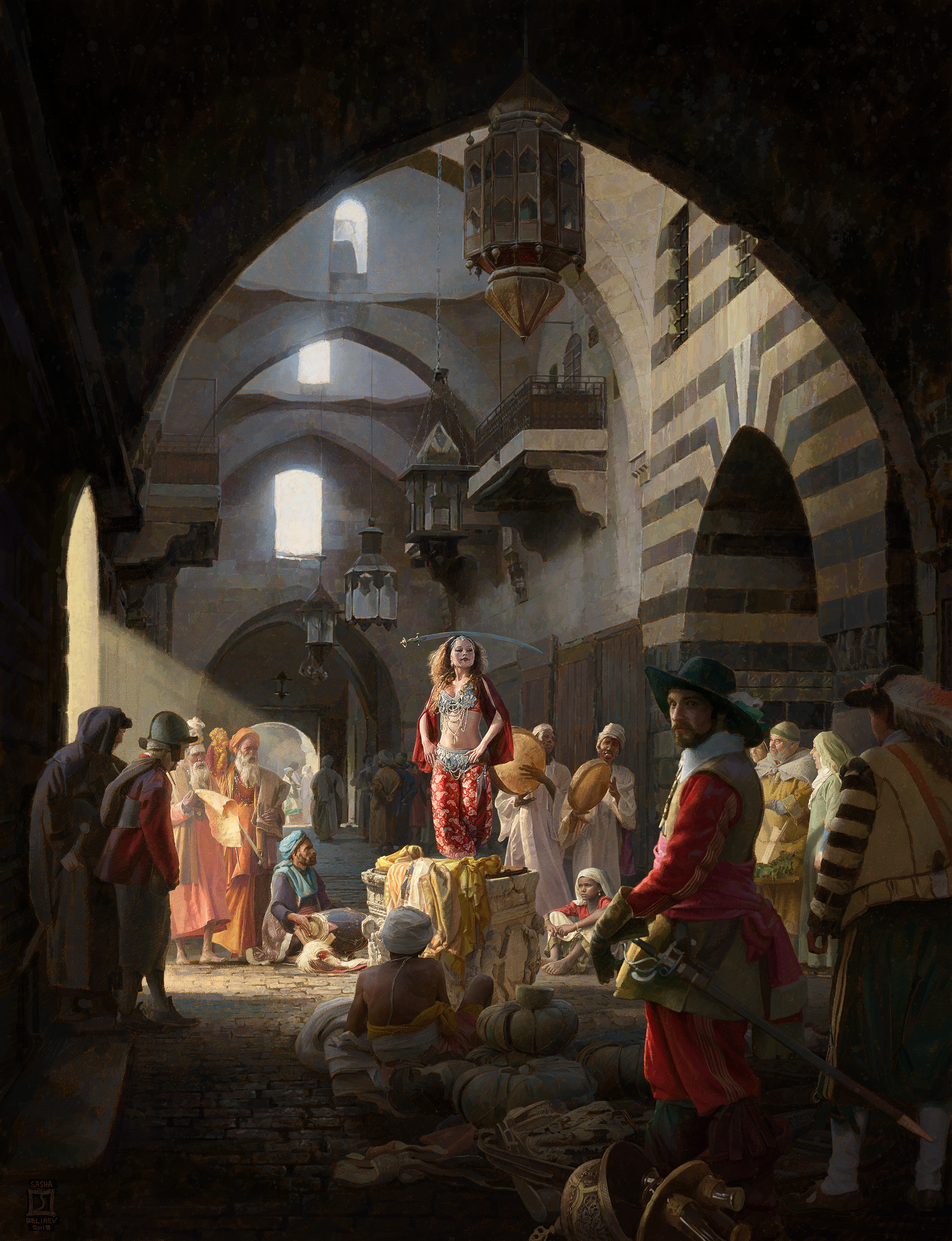 Endika Art. Street Scene.