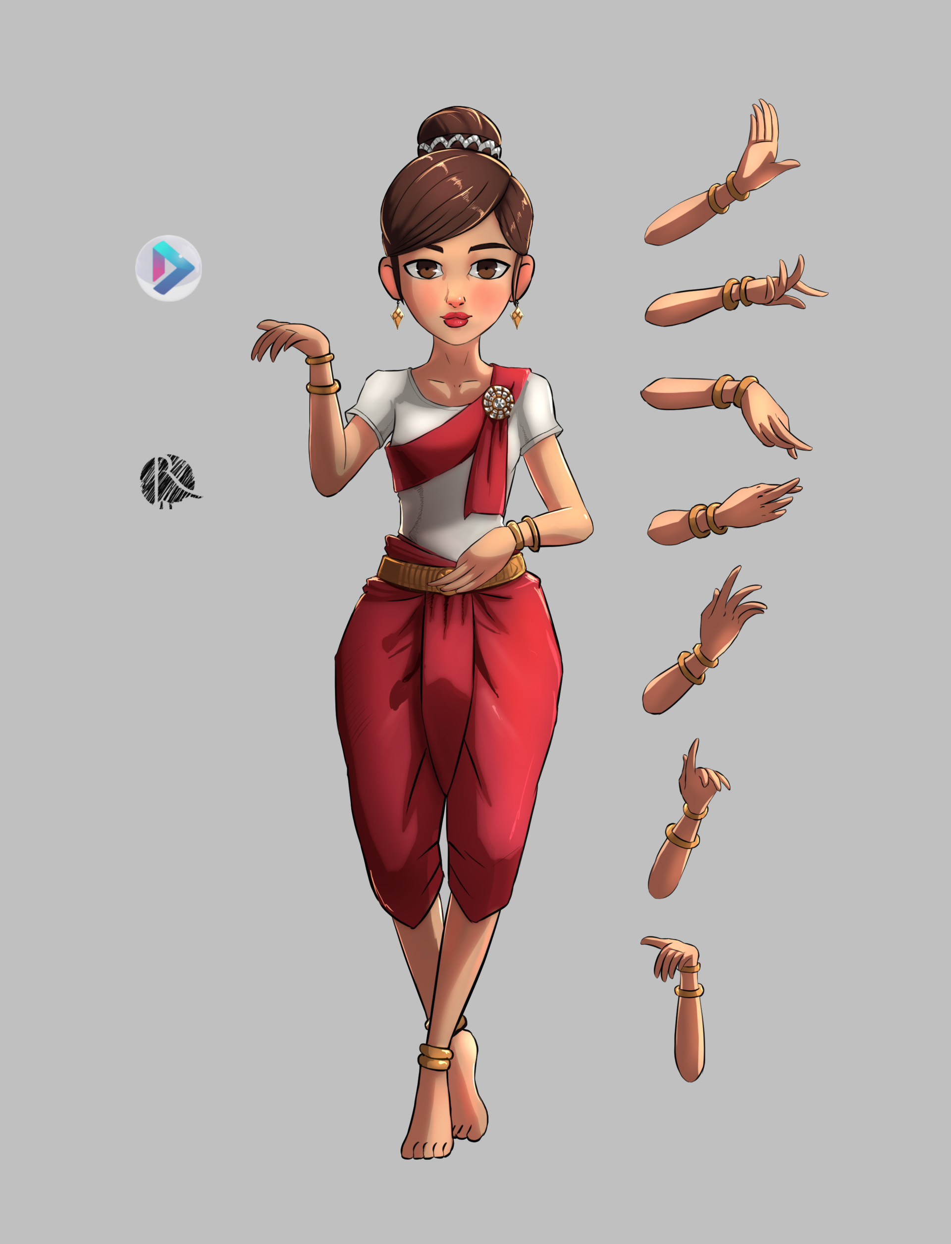 ArtStation Character Design Of The Cambodian Myth Comic, 48% OFF