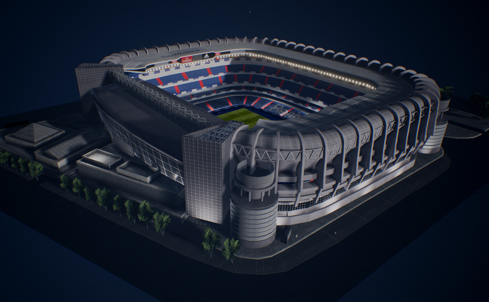 Artstation Santiago Bernabeu Sankara Pandian