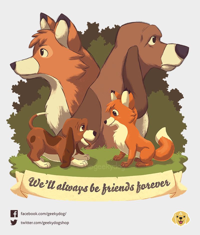 Qwertee fox outlet