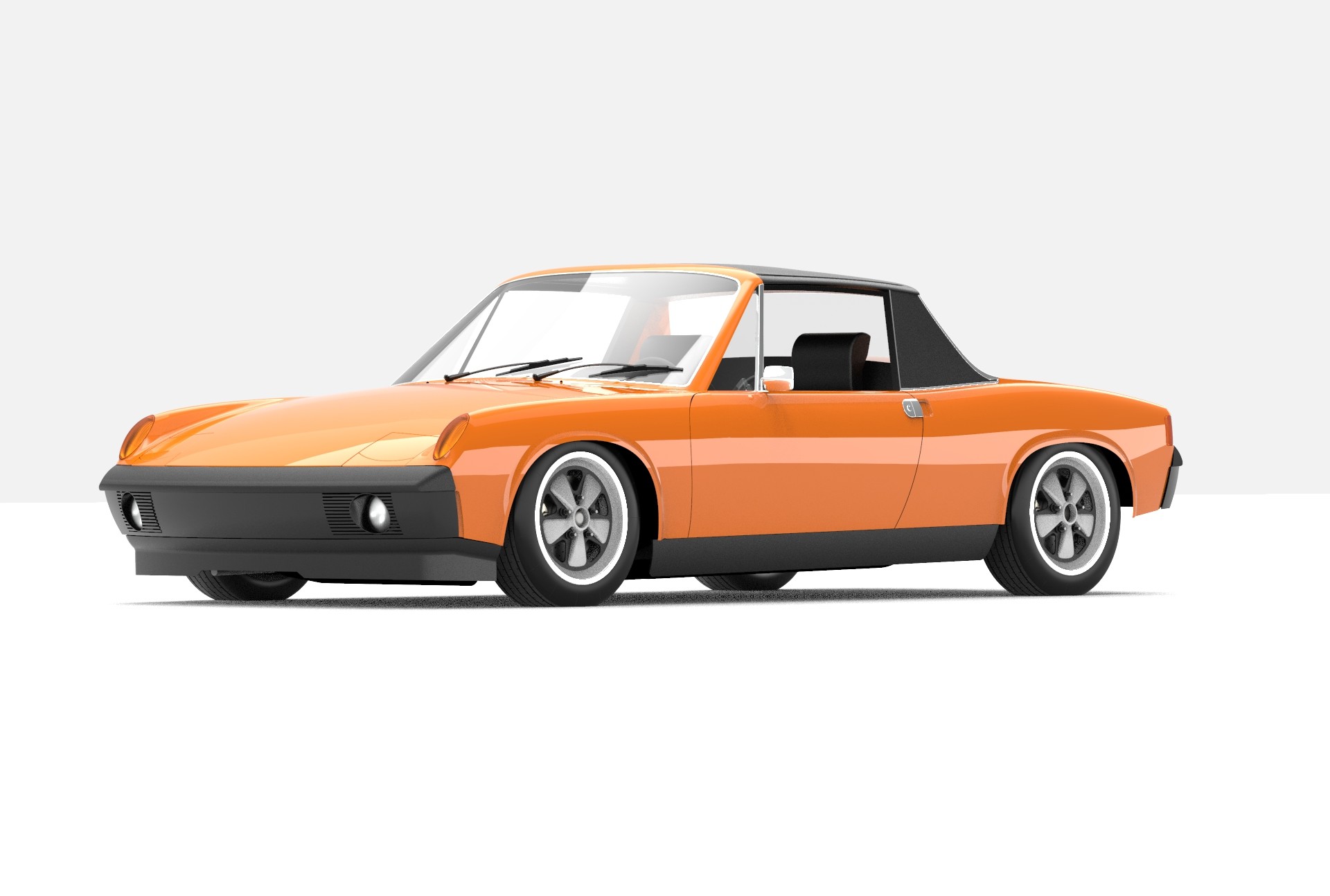 PORSCHE914 ポルシェ914Targa Roadster 設計図