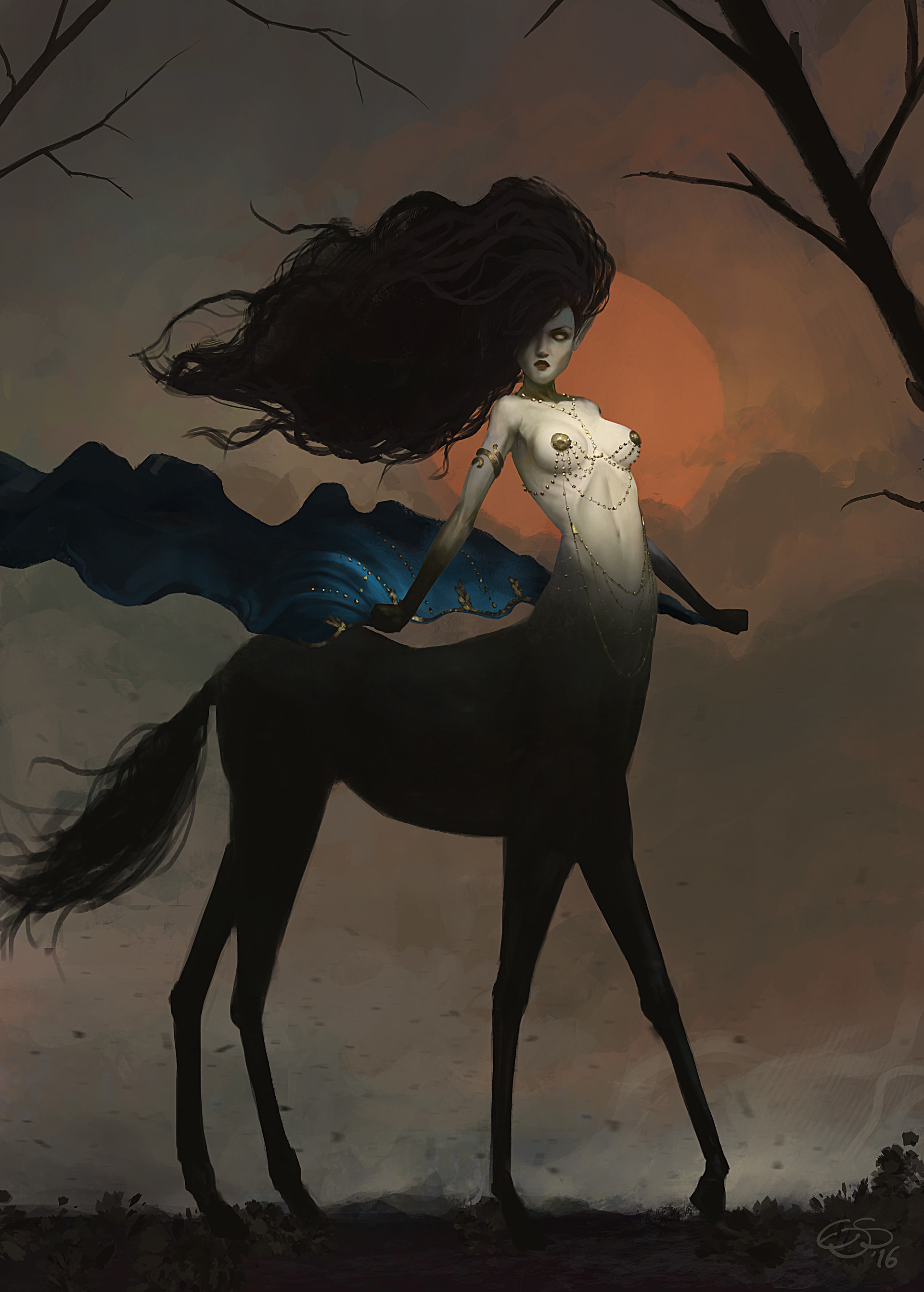 ArtStation Centaur, Eduardo Domínguez EDSFOX